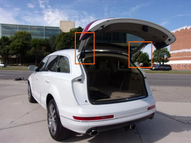 Подъемник заднего багажника опорные газовые стойки пружина для Audi Q7 2006 2011 2012 2013