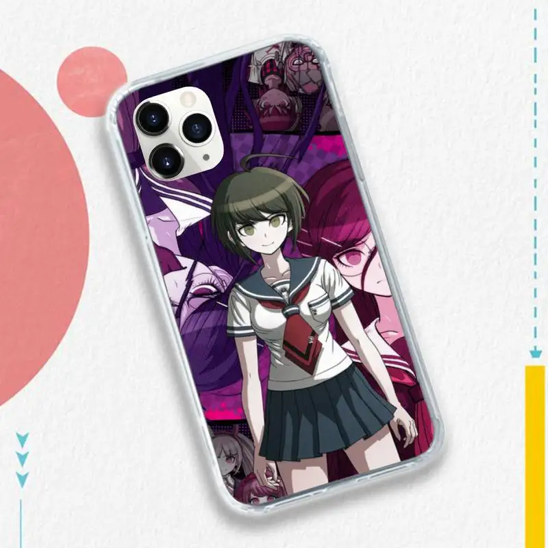 

PENGHUWAN Danganronpa V3 Phone Case for iPhone 11 12 pro XS MAX 8 7 6 6S Plus X 5S SE 2020 XR