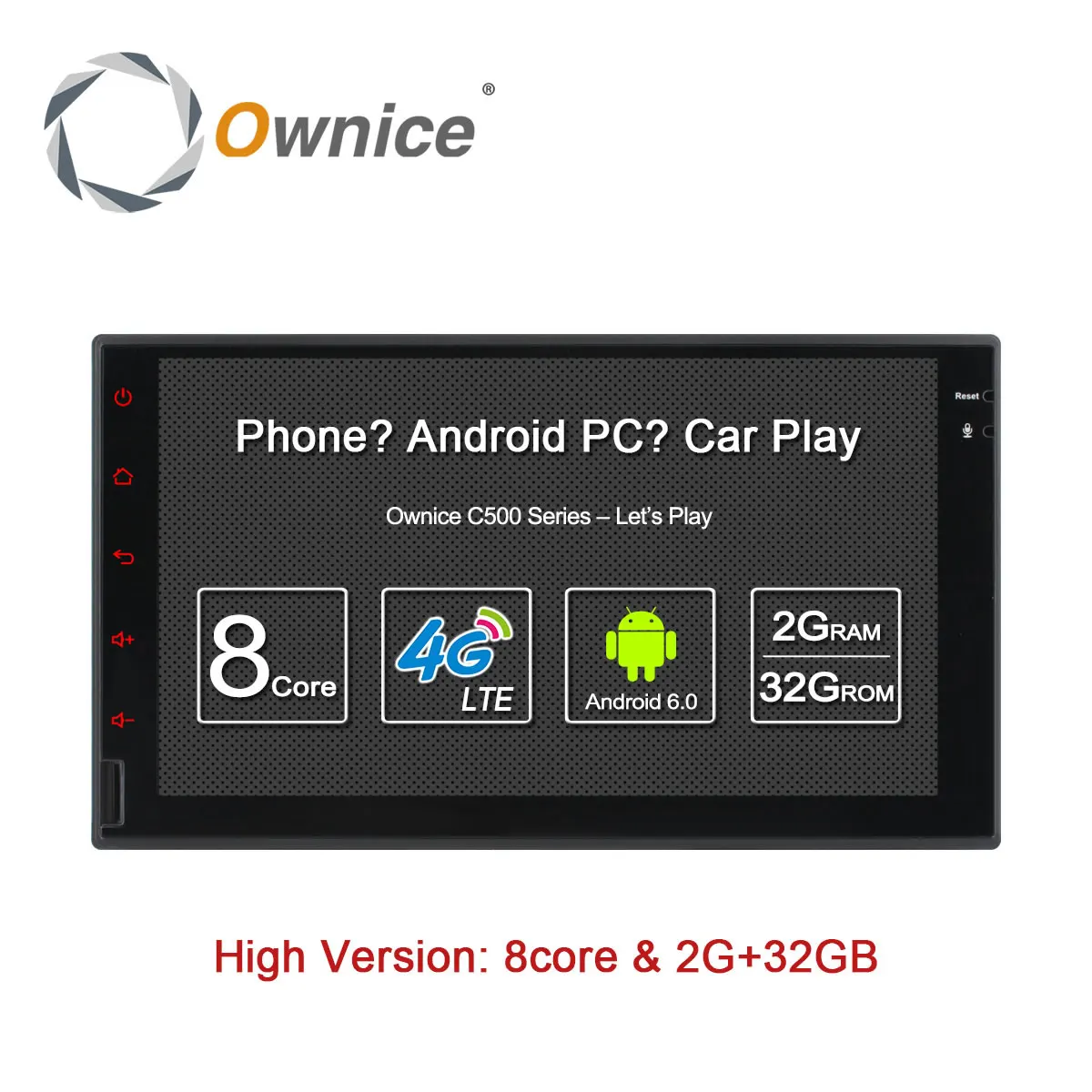 Автомобильный DVD плеер Ownice C500 2 din Android 6 0 8 ядер GPS Wi Fi BT радио Гб ОЗУ 32 ПЗУ 4G SIM LTE