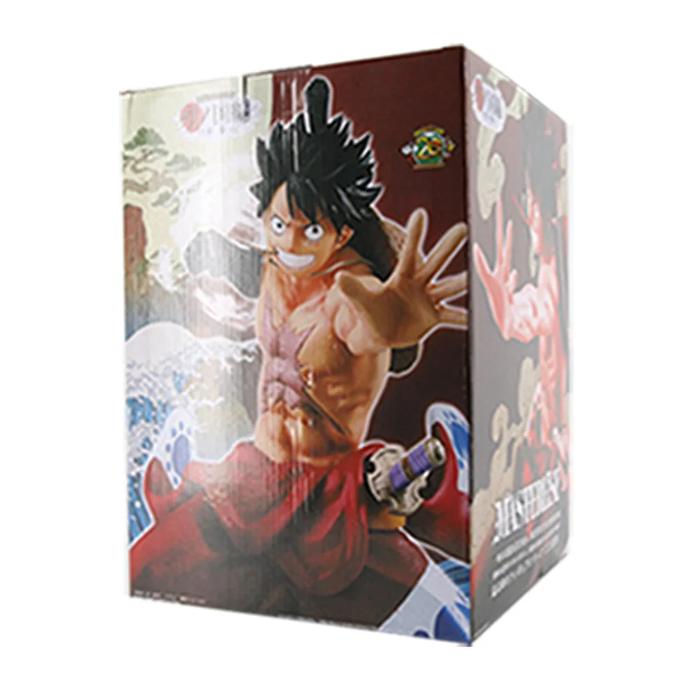 

Bandai One Piece Monkey d Luffy Model Figure Wonokuni Battle Record Collectionpvc Action Toy