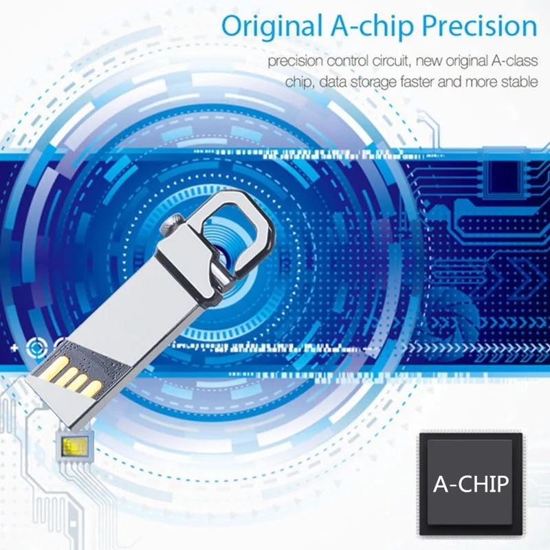 

USB Flash Drive 64GB metal pen drive flash disk 128GB 32GB 16GB pendrive usb stick 8GB 4GB flash memory stick Free custom LOGO