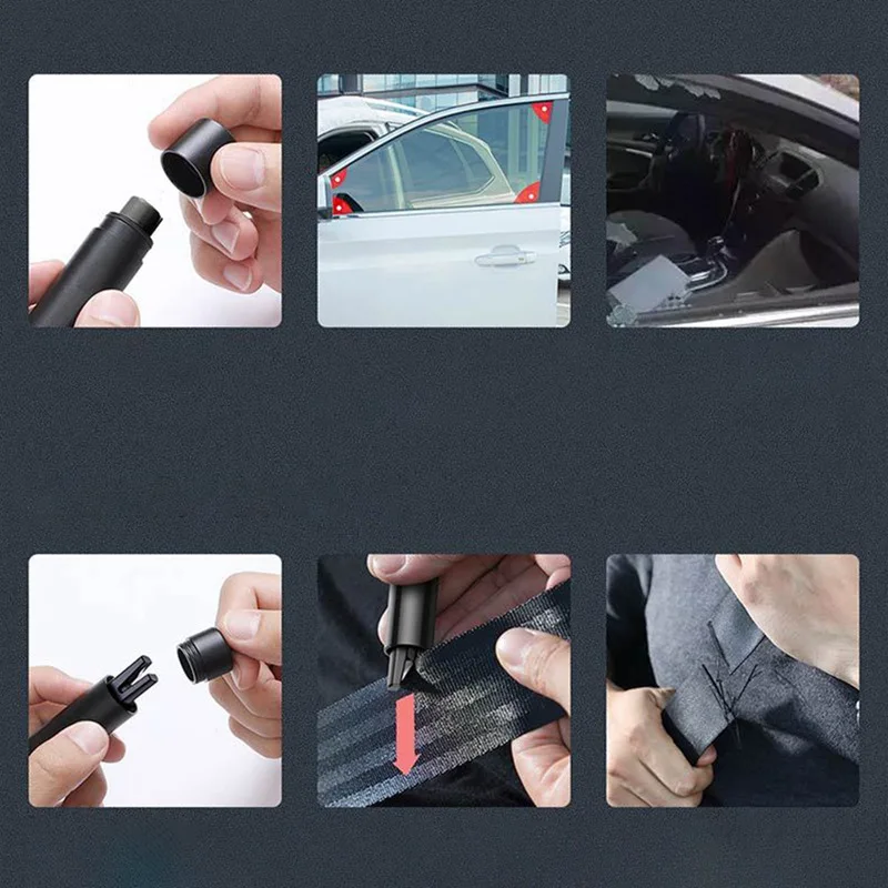

Car Emergency Tool Car Safety Hammer Car Window Glass Breaker Auto Seat Belt Cutter Knife Saving Escape Hammer