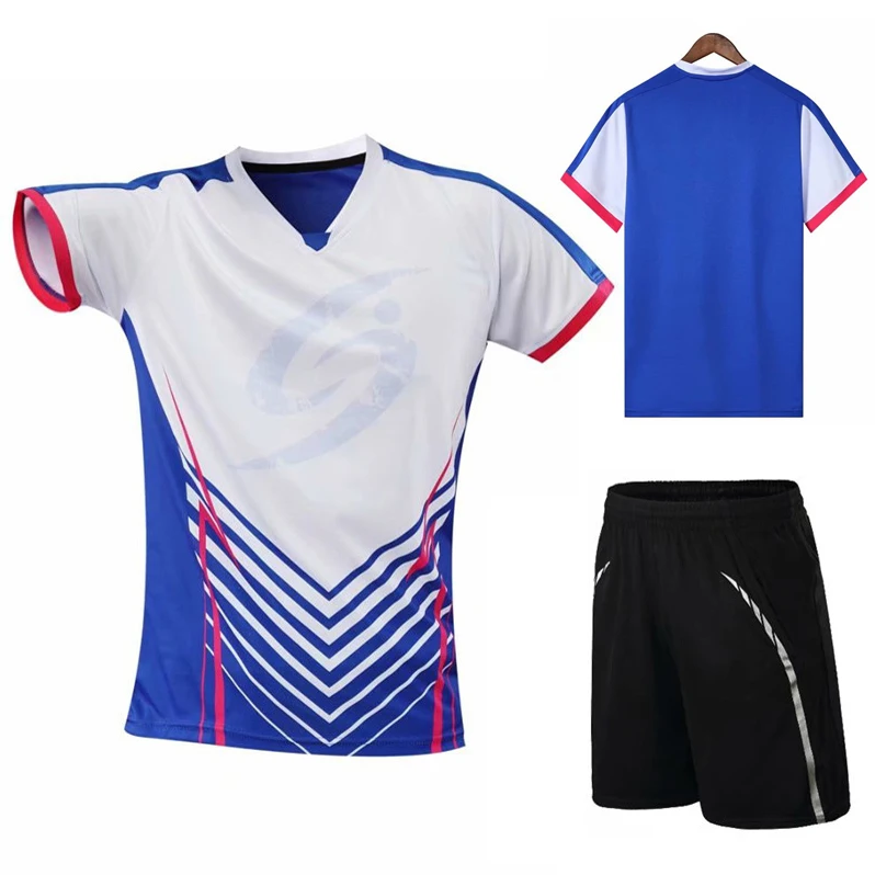 Top Kit Tennis Jerseys Men Women Badminton T Shirt Shorts Set Table Tennis Sets Badminton Jogging Sports Suits Ping Pong Clothes