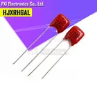 20 штук 100V101J 100V 100PF 100P 100V 101 63V101J шаг 5 мм CBB полипропиленовая пленка конденсатор Новый