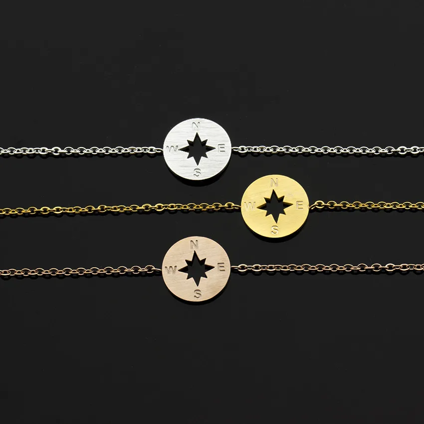 

Round Light Bracelet For Women Simple Fashion Jewelry 2020 Jewelry Stainless Steel Bracelets for Girls Gift for Good Friends