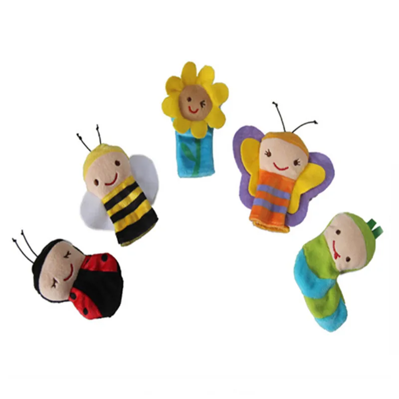 5 шт. рот рука кукла плюшевая игрушка Детские подарки перед сном пальчиковые