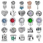 Новые Подвески из серебра 925 пробы, парфюмерные товары, кошелек, бусины для женщин, подходят для оригинального браслета Pandora, подвески сделай сам, модные ювелирные изделия, подарок