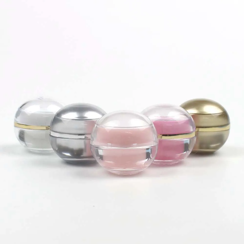 Пустая акриловая баночка для крема 30 шт./лот 15 г пластиковая Двухстенная из ПММА