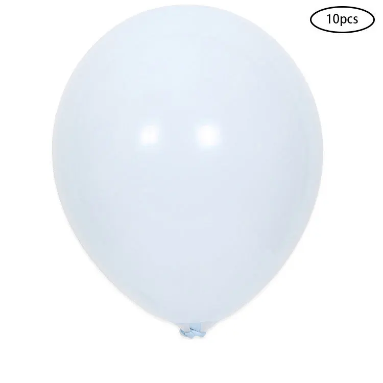 

10 inch macaron balloons 10 packs hotel shopping mall opening festival birthday party decoration arrangement latex balloons