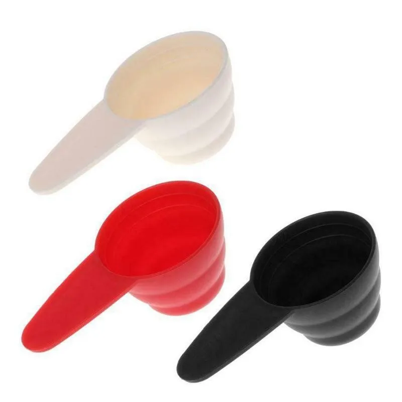 Пластиковая мерная ложка со шкалой кухонные принадлежности измерительные