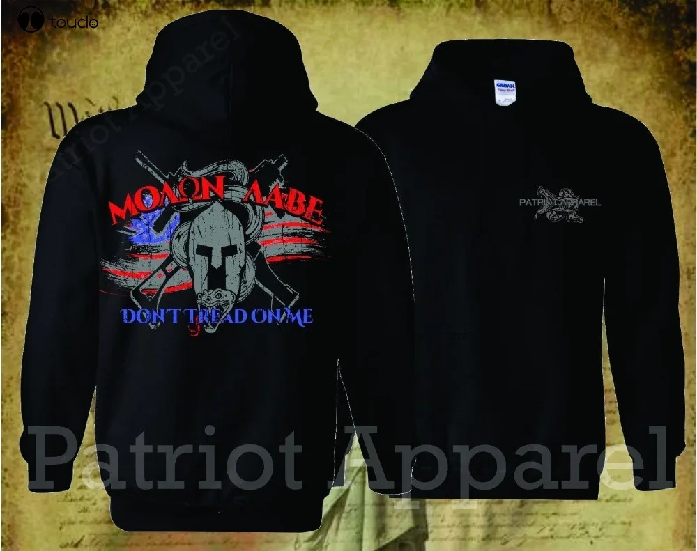

COME AND TAKE THEM HOODED SWEATSHIRT MOLON LABE 2ND AMENDMENT HOODIE 3% Sweatshirt