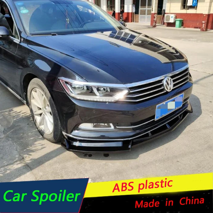 Защитный диффузор для переднего бампера Volkswagen Passat B8 комплект корпуса 2017 2018 2019