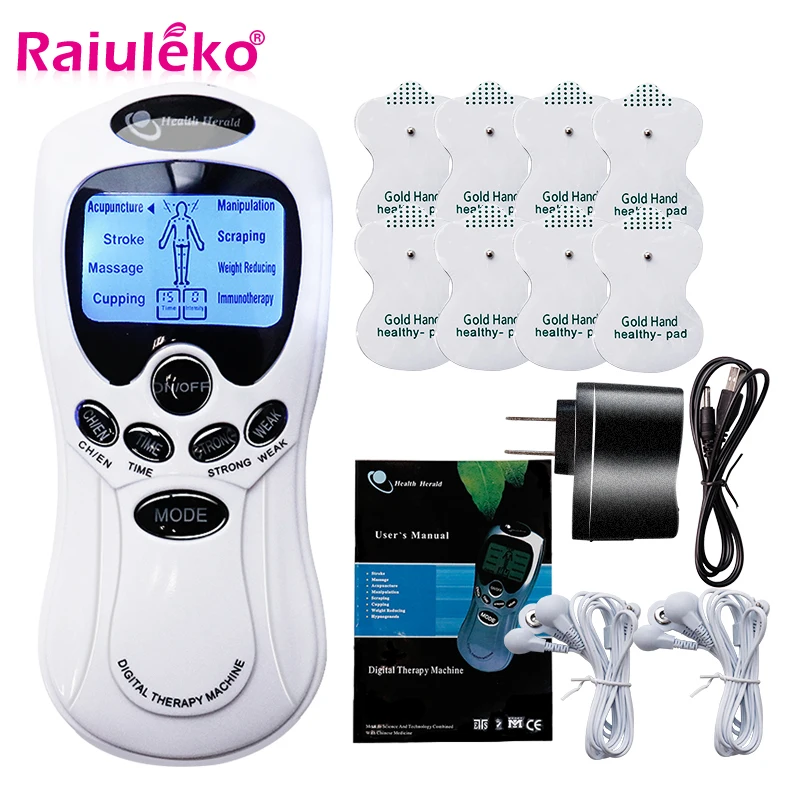 Портативный стимулятор для мышц уменьшения боли массажа и