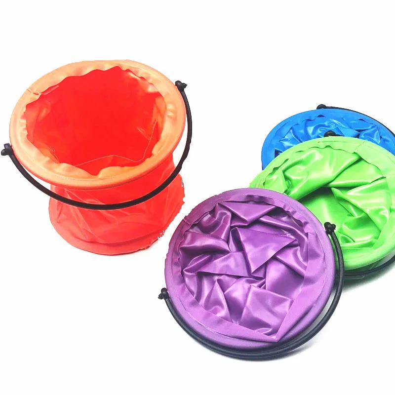 Пляжная игра песочные игрушки Пляжное ведро Складная портативная Летняя водная