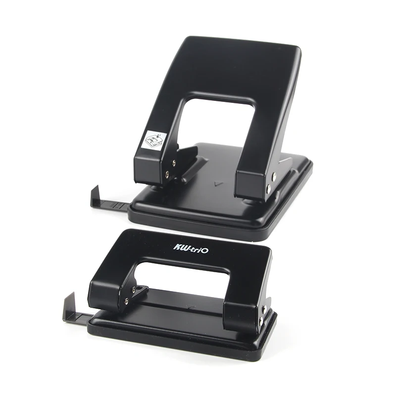 Металлический мощный Дырокол с 2 отверстиями ремесло резак для бумаги листьями