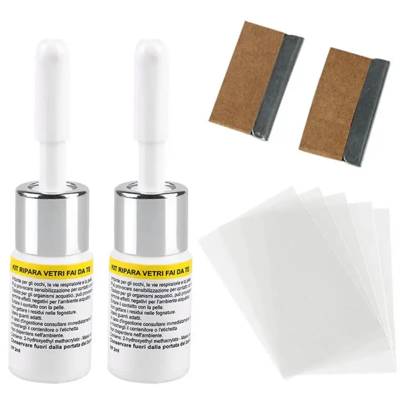 

DIY Car Window Repair Tools Car Windshield Repair Tool Window Glass Curing Glue Auto Glass Scratch Crack Restore Kit