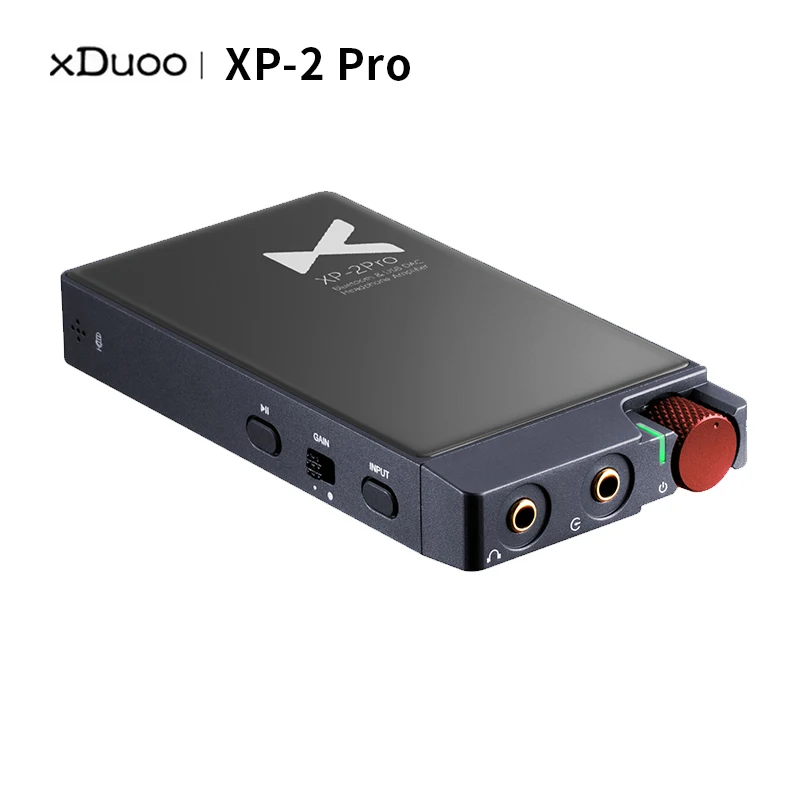 Портативный Hi-Fi DSD декодер XDUOO XP-2 Pro ES9018K2M, Bluetooth USB DAC NFC микрофон, усилитель для наушников 300 мВт