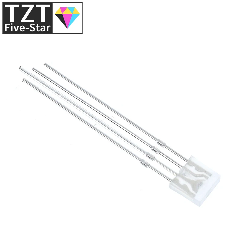 Прямоугосветодиодный светодиод s 100 Diod RGB рассеянный катод/анодный квадратный 2*5*5