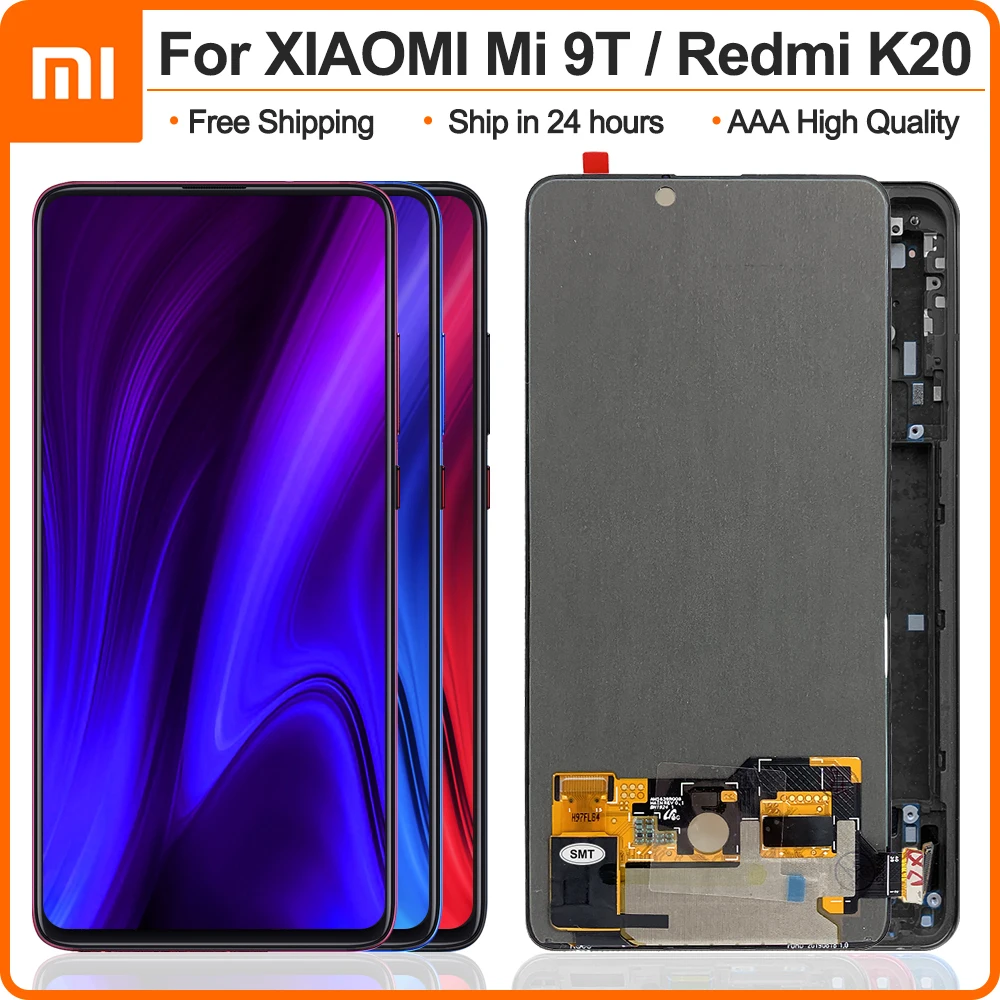ЖК дисплей 6 39 &quotдля Xiaomi Redmi K20 PRO сменный сенсорный экран с дигитайзером в сборе