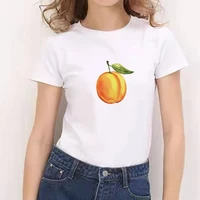 princess kawaii harajuku t shirt funny peach theme graphic tshirt short sleeve t shirt women ullzang cute funny girls tshirt