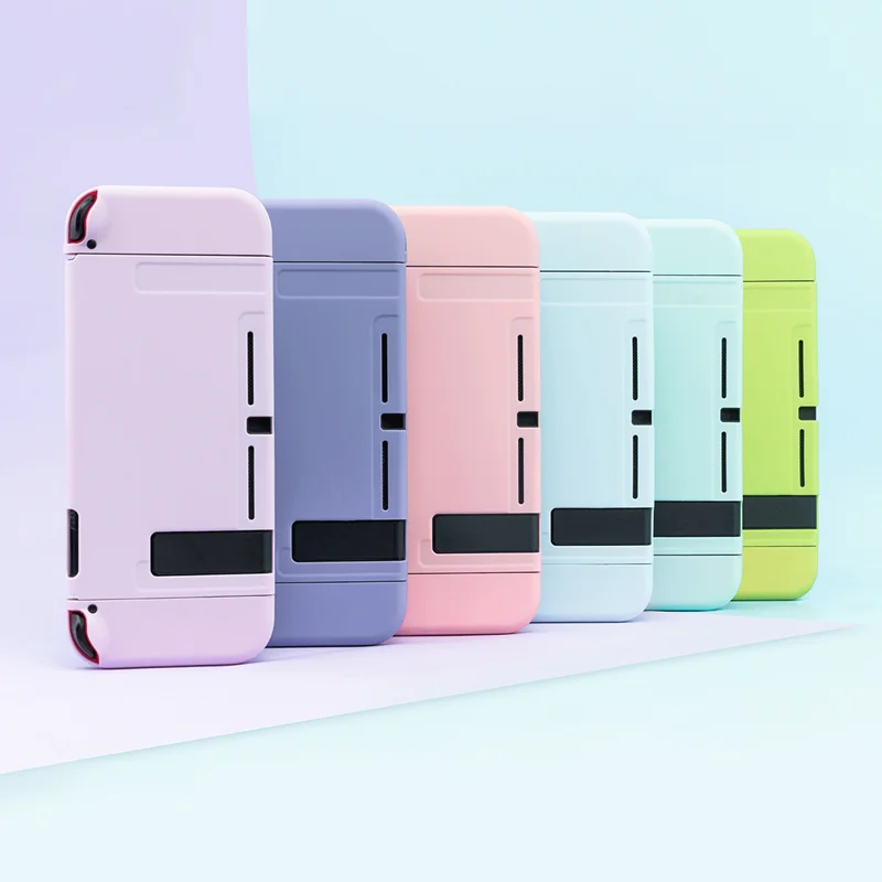 

Geekshare Nintendo Switch Case Cover JoyCon Solid Controller Housing 5-piece Full Cover Shell For Nintendo Switch Accessories