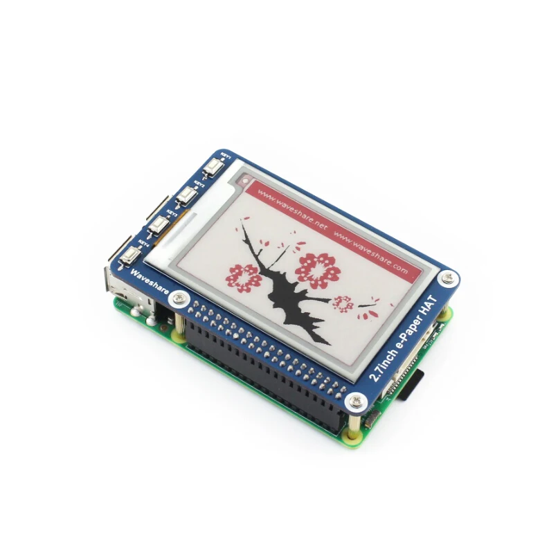 ShenzhenMaker Store 264x176 2 7 ''электронная бумага/E Ink дисплей шляпа для Raspberry Pi 2B/3B/Zero W три