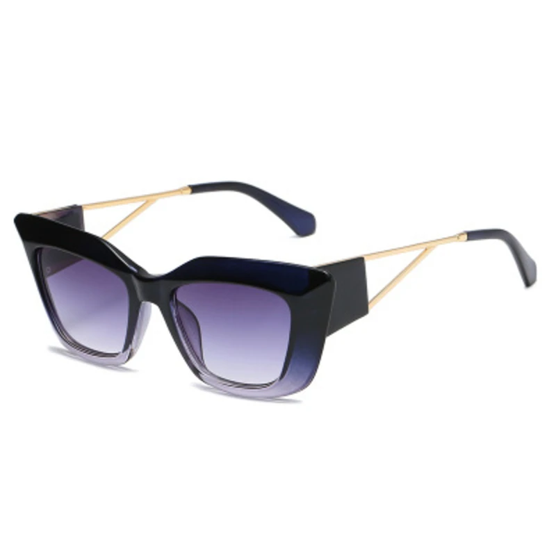 Модные Винтажные Солнцезащитные очки кошачий глаз для женщин 2020 Ретро