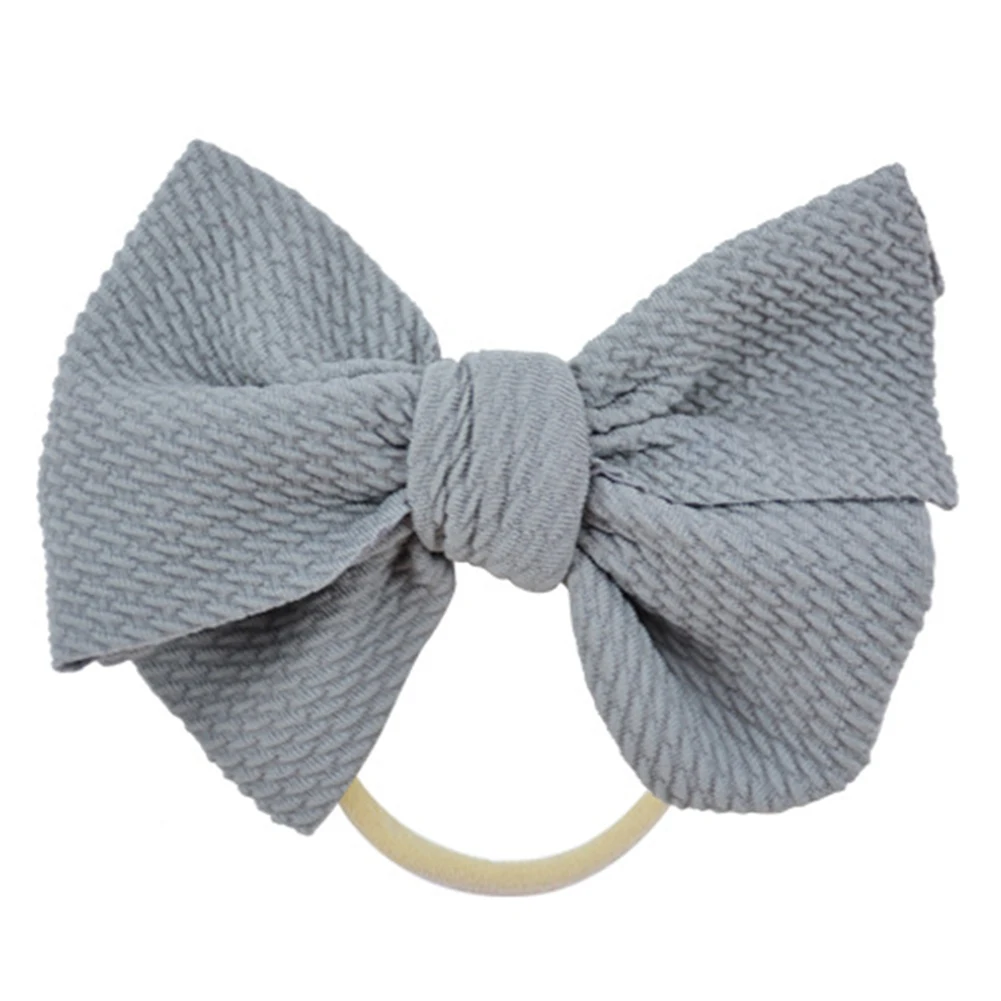 Детские повязки голову-большой бант двухслойные банты девушки тюрбан Дети Топ