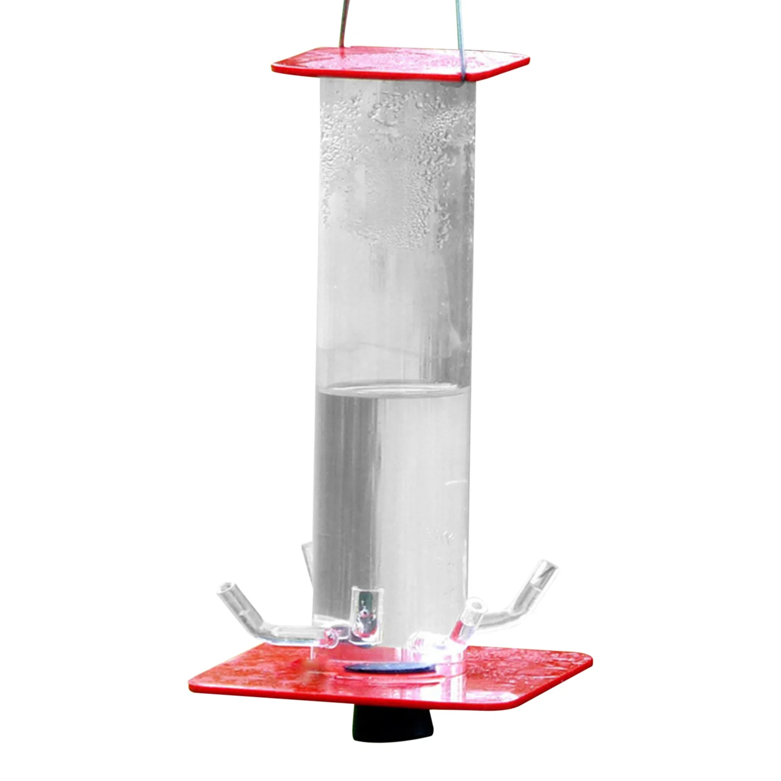 

Новая уличная подвесная Кормушка Для Колибри, прозрачная трубка-диспенсер для воды и еды для птиц с 5 станциями подачи для сада