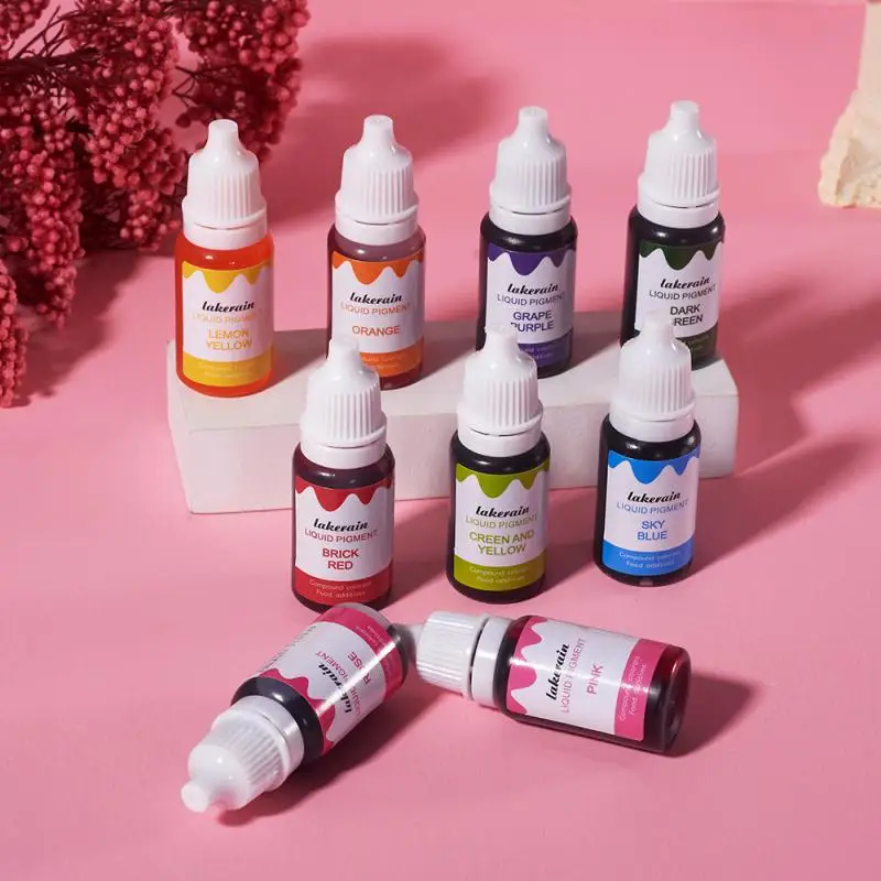 

24Color Food Coloring Lip Gloss Base Oil DIY Lip Gloss Raw Material Gel For Lip Gloss Lipgloss Handmake Lipstick Wholesale TSLM1