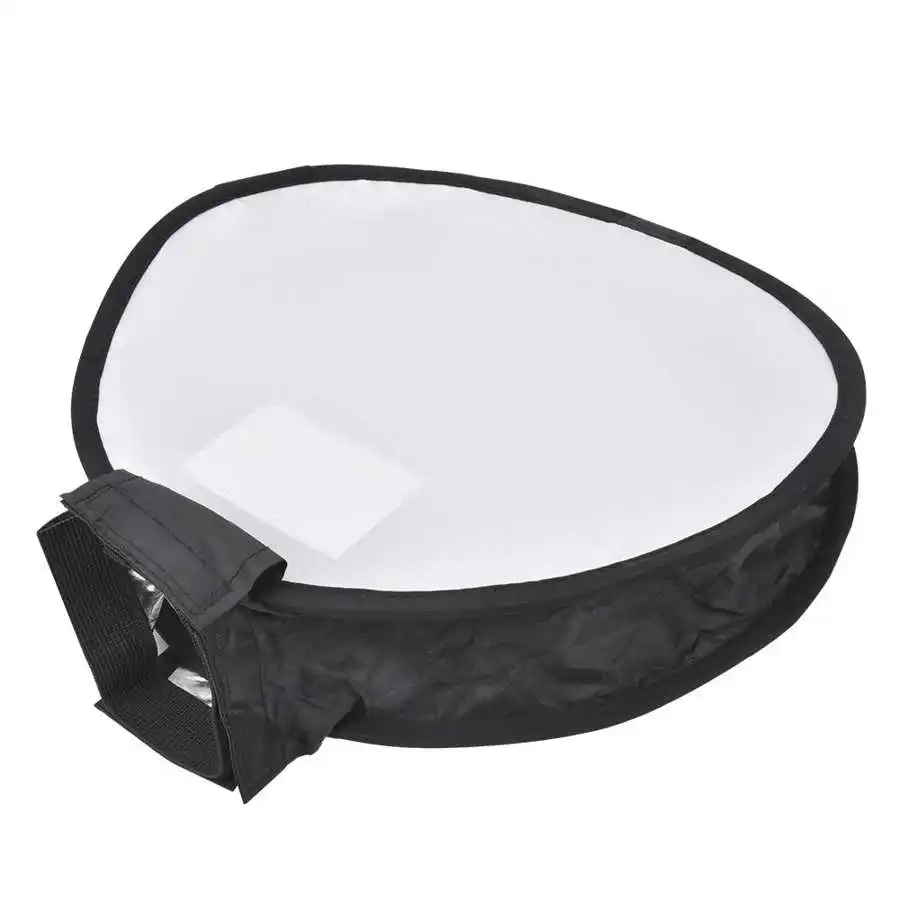 30cm Round Portable Mini Folding Flashlight Studio Softbox Photography Fill Light Cover shape softbox | Электроника
