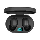 Беспроводные Bluetooth-наушники E6S, спортивные водонепроницаемые наушники-вкладыши со светодиодным дисплеем, Hi-Fi стереогарнитура для телефона