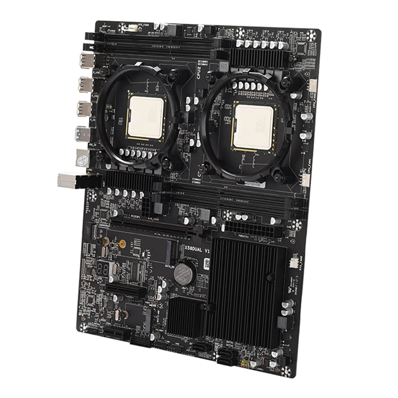 X58 Motherboard Dual LGA1366 L5520 DDR3 4-Channel 1066Mhz Maximum Support 128G E-ATX USB 3.0 | Компьютеры и офис