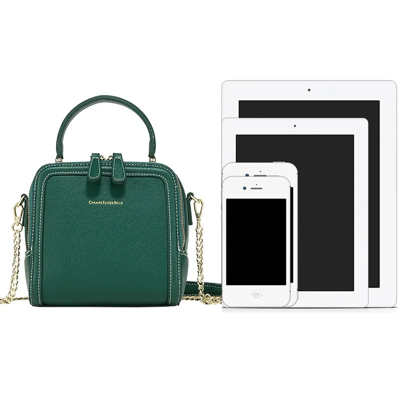 

LBBFS Purses and Handbags 2021 Luxury Handbags Women Bags Designer Double Layer Large Doctor Shoulder Bags Chains Crossbody Bag