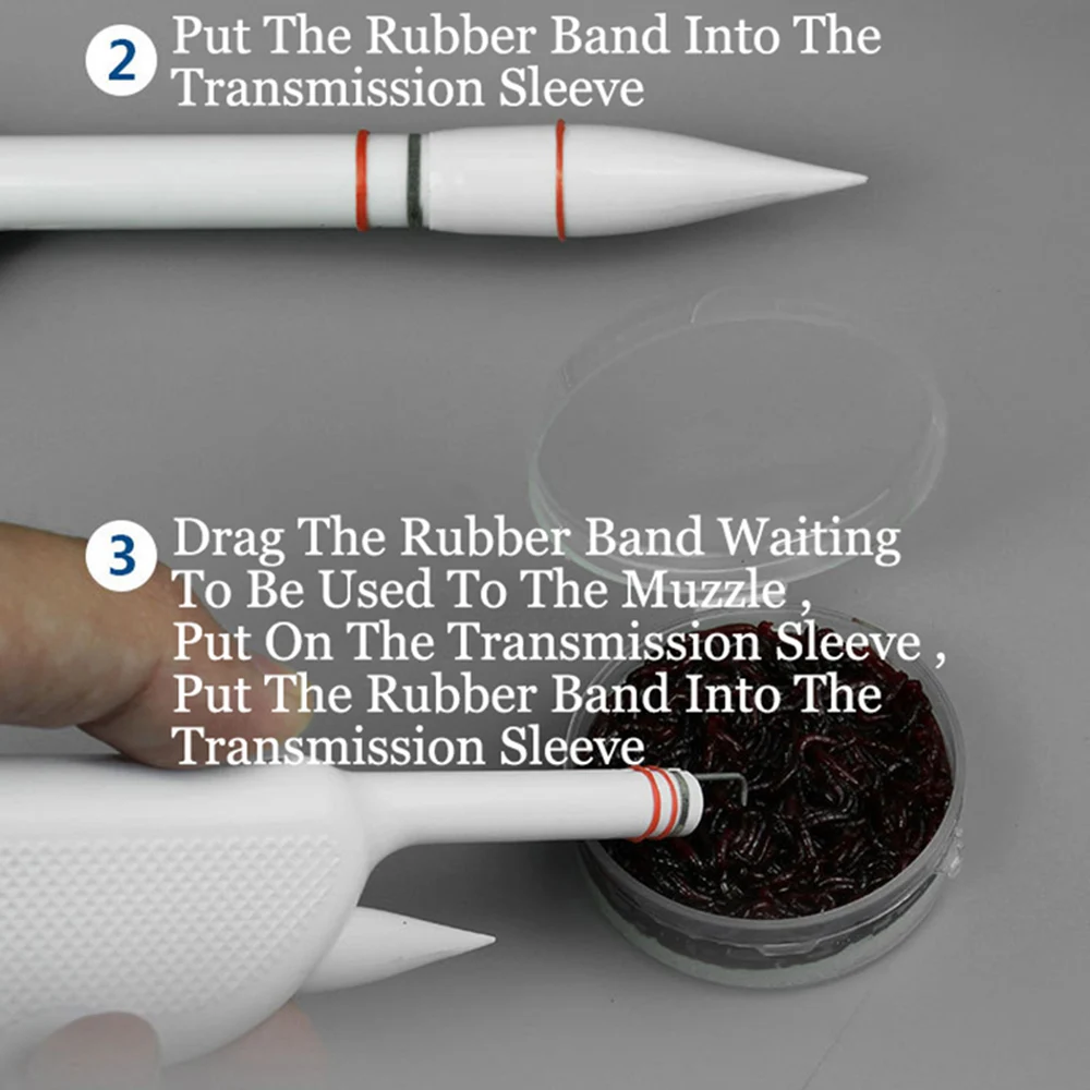 1 шт. устройство для зажима дождевого червя портативный зажим рыболовных