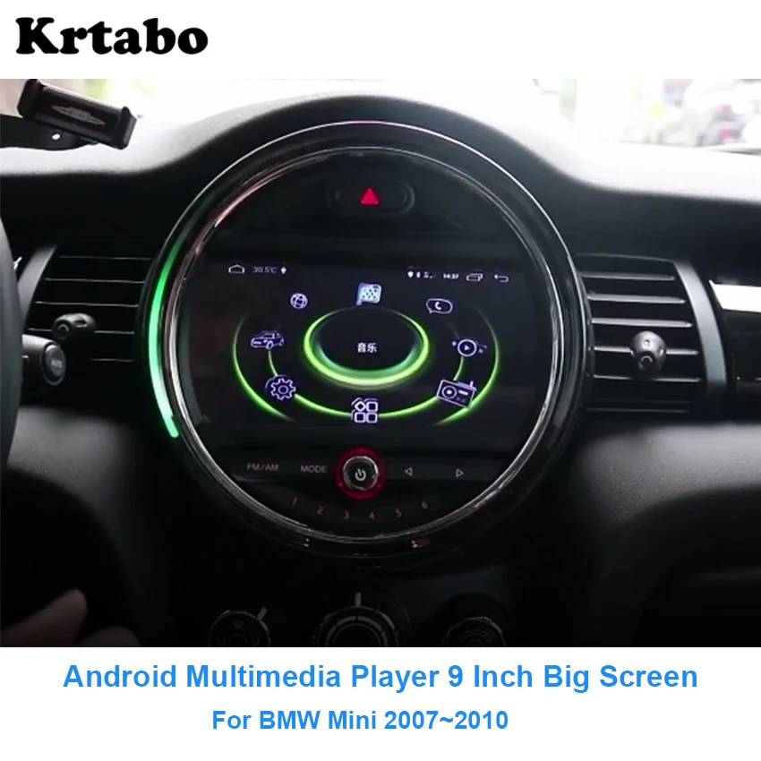 

Автомобильный радиоприемник Android мультимедийный плеер для BMW Mini 2007 ~ 2010 автомобильный сенсорный экран GPS навигация поддержка Carplay Bluetooth WIFI