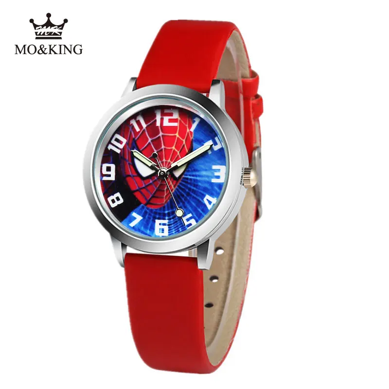 Горячая Распродажа детские часы с милым мультяшным рисунком водонепроницаемые