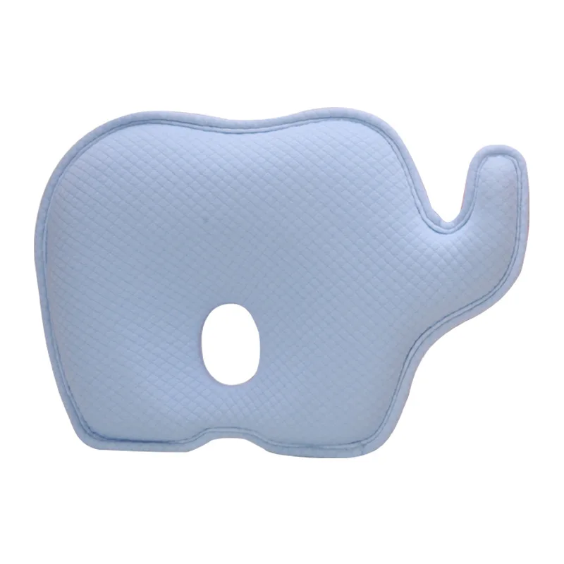 

Newborn Elephant Memory Pillow Pillow Core Anti-biased Head Cute Baby Bedding Shaping Pillow Concave Type To Prevent Flat Head