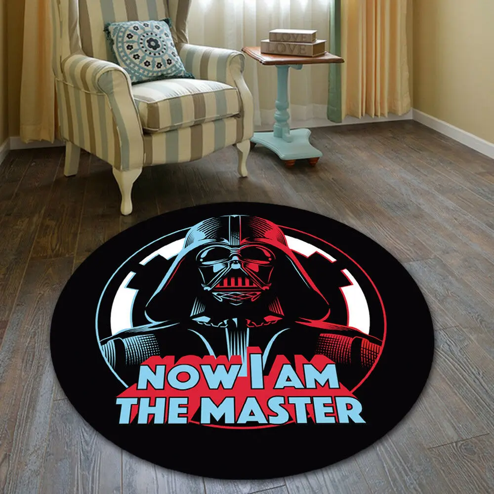 

Cartoons Disney Princess Series Round Carpet Classic Pattern Carpet Home Entrance Non-Slip Mat Round Floor Mats For Girls' Rooms