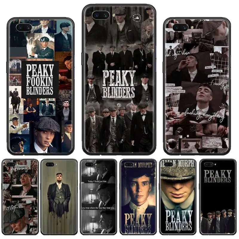 

Peaky Blinders poster aesthetics Phone Case For OPPO F 1S 7 9 K1 A77 F3 RENO F11 A5 A9 2020 A73S R15 REALME PRO cover