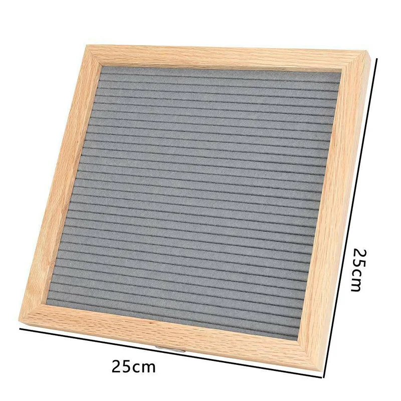 

Message board Felt Letter Board Wooden Frame Symbols Numbers Characters Message Board Home Office Birthday Gift for Kids