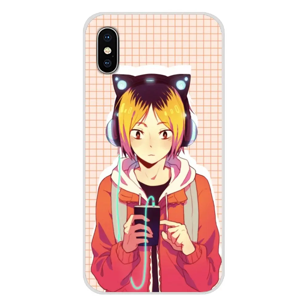 For Xiaomi Redmi 4A S2 Note 3 3S 4 4X 5 Plus 6 7 6A Pro Pocophone F1 Anime Kenma Kozume Of Haikyuu Transparent Soft Cases Covers | Мобильные
