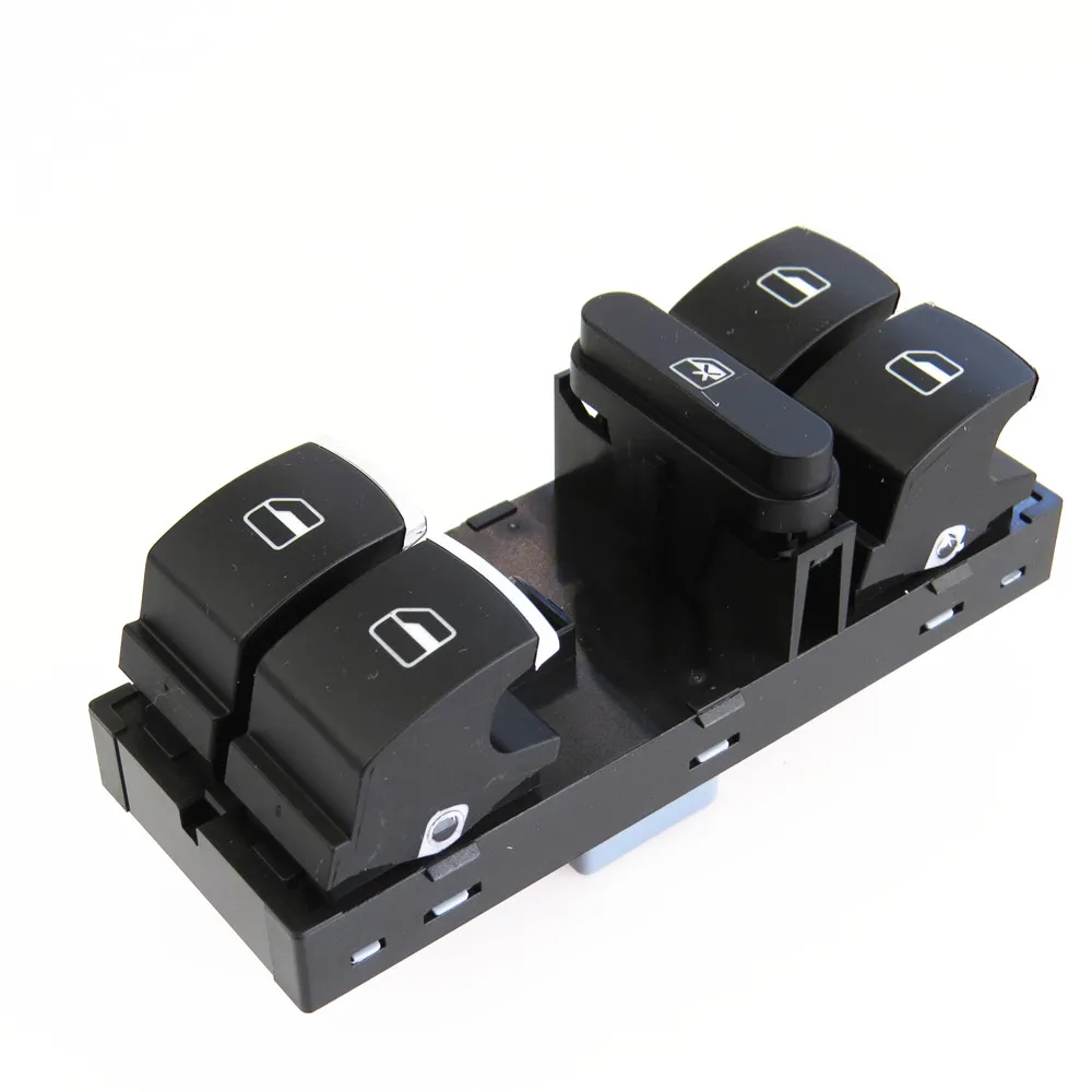 FHAWKEYEQ Хромированная ручка бокового зеркала фары + Главный переключатель оконного