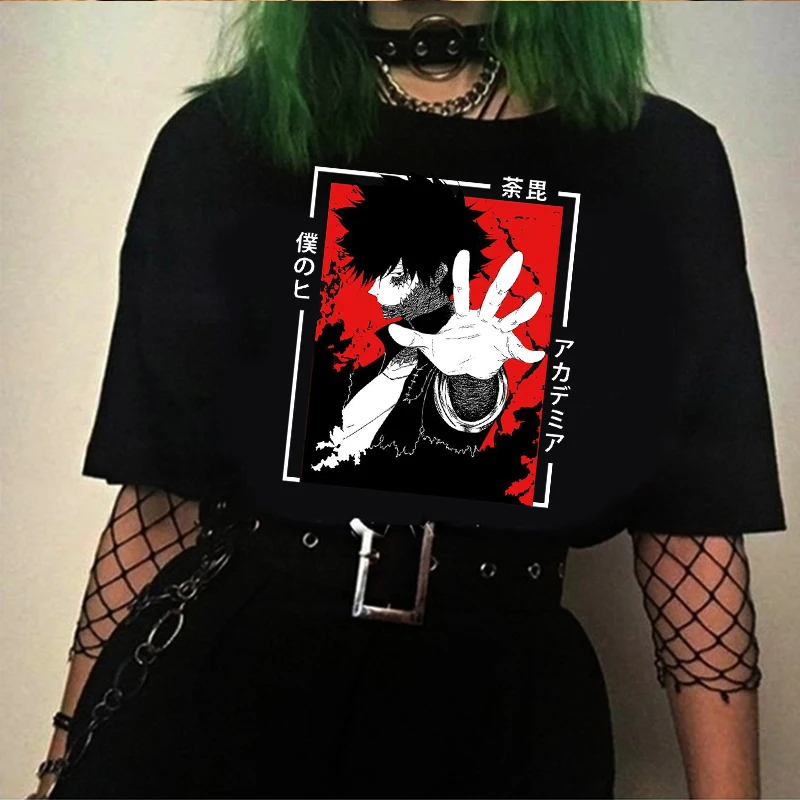 

My Hero Academia T Shirt Boku No Hero Academia Anime Kawaii Dabi T-shirt Graphic Tops Tees Female Unisex graphic t shirts Women