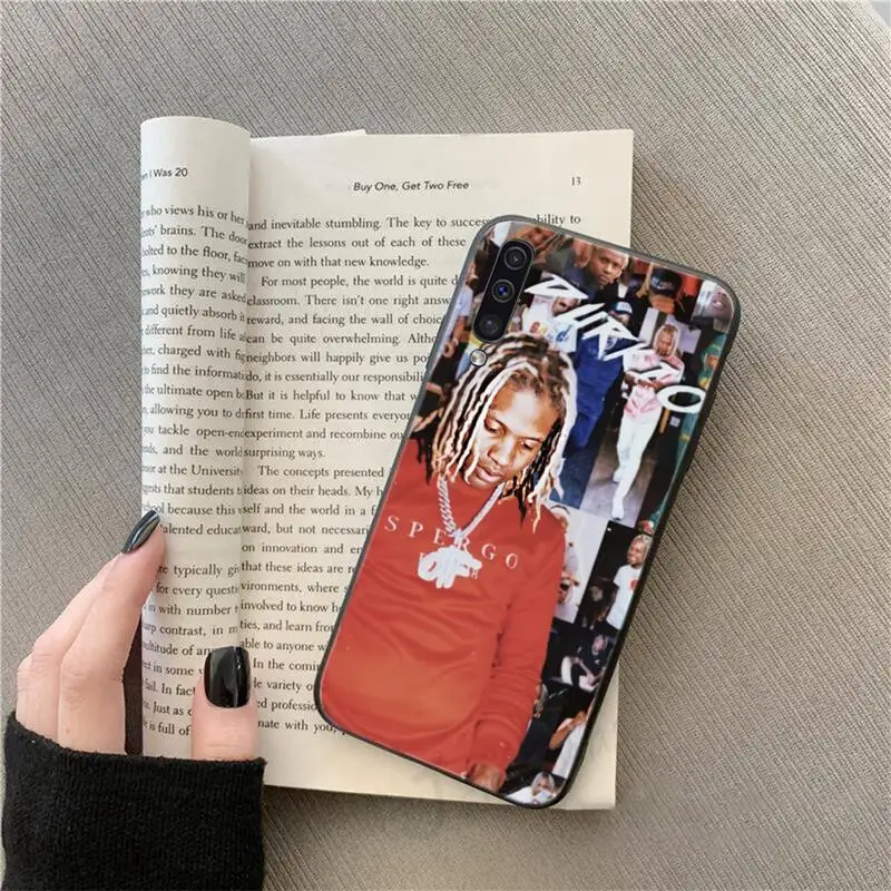 

Famous american rapper lil durk singer Phone Case For Samsung galaxy S9 10 20 A 10 21 30 31 40 50 51 71 s note 20 j 4 2018 plus