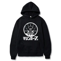 mazinger z hoodie man hoodies harajuku streetwear 2020 new anime letter icon print hip hop winter fleece man clothes sweatshirts