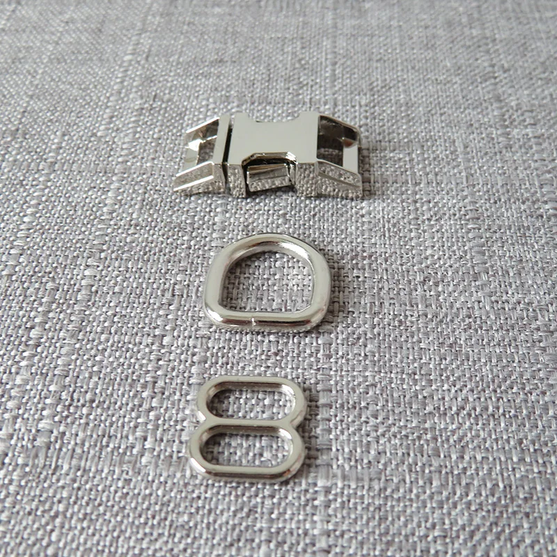 150 комплекты 10 мм ошейник для кота металлическая пряжка раскола ремни ремня