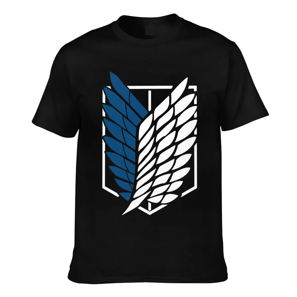 

Футболка мужская с принтом «Free Wings» и «атака на Титанов», 100 хлопок