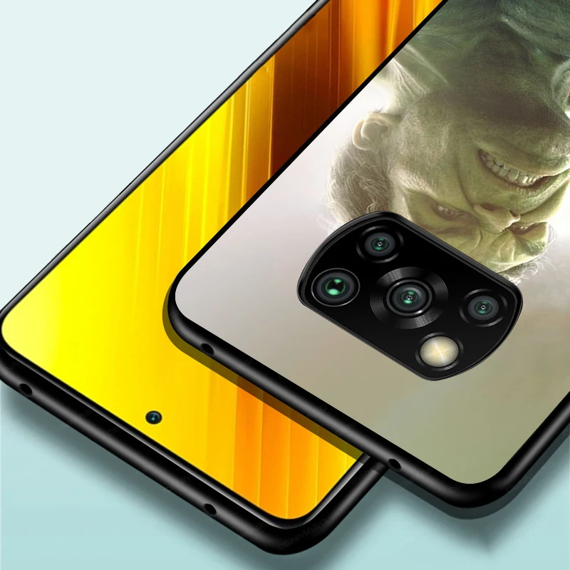 

Marvel Avengers Thanos For Xiaomi Poco X3 NFC M3 M2 X2 F3 F2 Pro C3 F1 Mi Play Mix 3 A3 A2 A1 Black Phone Case