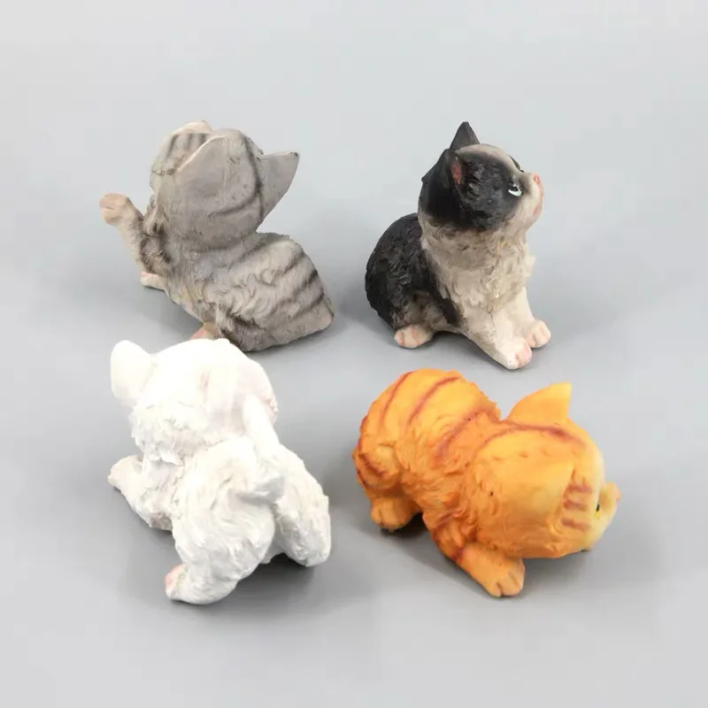 3d имитация формы для торта с кошкой животный милый котенок мусс силиконовая форма для шоколада Jelly желе мыло Арома свеча гипсовая форма